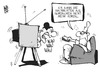 Cartoon: Nachrichten aus Nordkorea (small) by Kostas Koufogiorgos tagged nordkorea,nachrichten,fernsehen,michel,korea,konflikt,karikatur,kostas,koufogiorgos