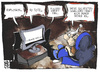 Cartoon: Nachrichtenlage (small) by Kostas Koufogiorgos tagged nachrichten,sylvester,michel,explosion,neujahr,karikatur,koufogiorgos