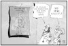 Cartoon: Numerus Clausus (small) by Kostas Koufogiorgos tagged karikatur,koufogiorgos,illustration,cartoon,numerus,clausus,merkel,schulz,regierungsbildung,anatomie