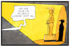 Cartoon: Oscars 2017 (small) by Kostas Koufogiorgos tagged karikatur koufogiorgos illustration cartoon oscars oscarverleihung academy award film hollywood usa trump statue komödie movie show business
