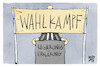 Cartoon: Regierungserklärung (small) by Kostas Koufogiorgos tagged karikatur,koufogiorgos,regierungserklärung,wahlkampf,scholz