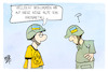 Cartoon: Rheinmetall und BVB (small) by Kostas Koufogiorgos tagged karikatur,koufogiorgos,bvb,rheinmetall,sponsor,krieg,ukraine,soldat,trikot