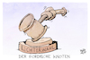 Cartoon: Richterwahl (small) by Kostas Koufogiorgos tagged karikatur,koufogiorgos,richterwahl,hammer,gordischer,knoten,uneinigkeit,bundesverfassungsgericht