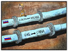 Cartoon: Russisches Gas (small) by Kostas Koufogiorgos tagged karikatur,koufogiorgos,illustration,cartoon,gas,pipeline,gazprom,putin,russland,china,energie,vertrag,europa,bremse,leitung,wirtschaft,gasvertrag