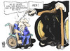 Cartoon: Schäuble vs. Schmidt (small) by Kostas Koufogiorgos tagged schmidt,altbundeskanzler,schäuble,griechenland,interview,karikatur,kostas,koufogiorgos