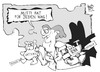 Cartoon: Schavan im Vatikan (small) by Kostas Koufogiorgos tagged illustration,karikatur,cartoon,koufogiorgos,schavan,vatikan,botschafterin,teddy,geschenk,pofalla,bahn,eisenbahn,politik,merkel,mutti