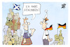Cartoon: Schottland gegen Deutschland (small) by Kostas Koufogiorgos tagged karikatur,koufogiorgos,schottland,deutschland,em,bier,gewinner,alkohol