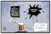 Cartoon: Schwarzseher (small) by Kostas Koufogiorgos tagged karikatur,koufogiorgos,illustration,cartoon,schwarz,liste,journalsiten,akkreditierung,block,extremisten,michel,schwarzseher,pessimist,g20