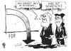 Cartoon: Sexismus-Debatte (small) by Kostas Koufogiorgos tagged brüderle,rösler,fdp,sexismus,aufschrei,debatte,umfrage,kurve,karikatur,kostas,koufogiorgos