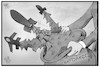 Cartoon: SIPRI-Bericht (small) by Kostas Koufogiorgos tagged karikatur,koufogiorgos,illustration,cartoon,sipri,waffen,export,rüstungsindustrie,geld,umsatz,wirtschaft,handel