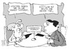 Cartoon: Sondierungsgespräche (small) by Kostas Koufogiorgos tagged spd,cdu,sondierung,koalition,einheit,karikatur,koufogiorgos