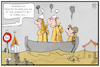 Cartoon: Starkregen und Überschwemmungen (small) by Kostas Koufogiorgos tagged karikatur,koufogiorgos,illustration,cartoon,klima,starkregen,wasser