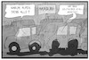 Cartoon: Staumeister Hamburg (small) by Kostas Koufogiorgos tagged karikatur,koufogiorgos,illustration,cartoon,stau,hamburg,meister,autocorso,verkehr,mobilität