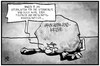 Cartoon: Sterbehilfe (small) by Kostas Koufogiorgos tagged karikatur,koufogiorgos,illustration,cartoon,sterbehilfe,last,stein,druck,griechenland,krise,arzt,politiker,ökonom,spezialist,opfer,politik,wirtschaft