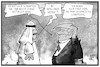 Cartoon: Trump steht zu Saudi-Arabien (small) by Kostas Koufogiorgos tagged karikatur,koufogiorgos,illustration,cartoon,usa,saudi,arabien,trump,prinz,pressefreiheit,khashoggi,journalist,ermordung