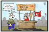 Cartoon: Türkische Presse (small) by Kostas Koufogiorgos tagged karikatur,koufogiorgos,illustration,cartoon,tuerkei,medien,presse,pressefreiheit,doener,kebab,verkauf,kiosk,imbiss