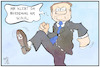 Cartoon: Umfragewerte CDU (small) by Kostas Koufogiorgos tagged karikatur,koufogiorgos,illustration,cartoon,wahlkampf,cdu,laschet,strategie,umfrage