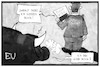Cartoon: Ungarn (small) by Kostas Koufogiorgos tagged karikatur,koufogiorgos,illustration,cartoon,ungarn,flüchtlingsquote,stier,eu,europa,orban,eugh,urteil