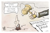 Cartoon: Urteilsverkündung (small) by Kostas Koufogiorgos tagged karikatur,koufogiorgos,urteil,justiz,richter,scholz,hammer