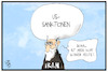 Cartoon: US-Sanktionen Iran (small) by Kostas Koufogiorgos tagged karikatur,koufogiorgos,illustration,cartoon,druck,iran,turban,usa,sanktionen,wirtschaft,repressalien