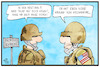 Cartoon: US-Truppen (small) by Kostas Koufogiorgos tagged karikatur,koufogiorgos,illustration,cartoon,usa,trump,truppen,milität,krieg,konflikt,syrien,soldat,geographie,bildung