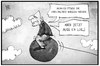 Cartoon: Varoufakis Versprechen (small) by Kostas Koufogiorgos tagged karikatur,koufogiorgos,illustration,cartoon,varoufakis,bank,kanonenkugel,lüge,münchhausen,finanzminister,rücktritt,griechenland,politik,grexit