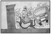 Cartoon: Wasserstoffstrategie (small) by Kostas Koufogiorgos tagged karikatur,koufogiorgos,illustration,cartoon,wasserstoff,wasserstoffstrategie,tanken,tankstelle,wasser,auto,verkehr,treibstoff,umwelt,wirtschaft,strom