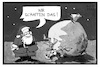 Cartoon: Weihnachten-geschafft! (small) by Kostas Koufogiorgos tagged karikatur,koufogiorgos,illustration,cartoon,weihnachten,rudolph,weihnachtsmann,last,geschenke