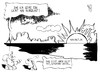 Cartoon: Wirtschaftswachstum (small) by Kostas Koufogiorgos tagged wirtschaft,wachstum,merkel,licht,europa,krise,untergang,karikatur,kostas,koufogiorgos