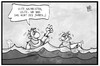 Cartoon: Wort des Jahres (small) by Kostas Koufogiorgos tagged karikatur,koufogiorgos,illustration,cartoon,fluechtlinge,wasser,meer,ertrinken,wort,deutsch,sprache,sieger