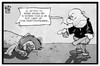 Cartoon: Zoo Leipzig (small) by Kostas Koufogiorgos tagged karikatur,koufogiorgos,illustration,cartoon,zoo,leipzig,neonazi,rechtsradikal,afrikaner,ausländer,gewalt,tier,erschiessung,sachsen,politik