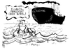 Cartoon: Zypern (small) by Kostas Koufogiorgos tagged zypern,ratspräsident,schiff,rettung,euro,schulden,krise,rettungsschirm,europa,karikatur,kostas,koufogiorgos