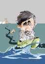 Cartoon: Hab Petrodollars (small) by Marlene Pohle tagged ahmadinedschad,wahlen,im,iran,erdöl,irans,zukunft