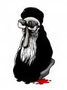 Cartoon: Crazy mullah (small) by illustrator tagged blind blood cartoon comix dictator extremist fundamentalist gag hate ideology illustration illustrator islam mad monster mullah religion religious violence