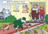 Cartoon: Heimwerker 3 (small) by JotKa tagged heimwerker hobby baumarkt