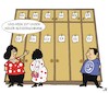 Cartoon: Kleiderschrank (small) by JotKa tagged liebe,ehe,beziehungen,sex,erotik,möbel,bett,schrank,kleiderschrank,schlafzimmer,frust,feundin,lifestyle,gesellschaft