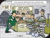 Cartoon: Knastbrüder (small) by JotKa tagged justiz gefängnis gefängnisaufsicht strafvollzug urteil zelle richter störenfried häftling haftanstalt