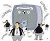 Cartoon: Konzerne in Not (small) by JotKa tagged automobilindustrie coronakrise wirtschaftskrise staatshilfen kaufprämie abwrackprämie gewinne dividenden manager gehälter boni wirtschaft