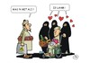 Cartoon: Lahm (small) by JotKa tagged islamisten salafisten islamismus salafismus abwerbung beeinflussung deutsche konvertieden konvertiert liebe sex mehrehe ehe vielehe frauen männer potenz potenzschwäche