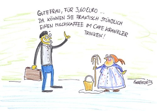 Cartoon: Armutsbericht (medium) by Eggs Gildo tagged bundesregierung,armutsbericht,fdp