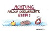 Cartoon: Eierskandal (small) by Eggs Gildo tagged eier,lebensmittel,skandal