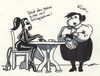 Cartoon: Aber bitte mit Schlag-Sahne. (small) by bertgronewold tagged sm,sahne,latex,schlagen