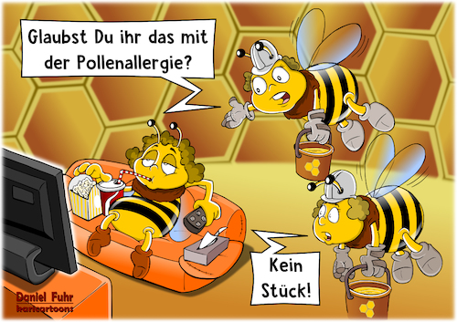 Pollenallergie vorgetäuscht