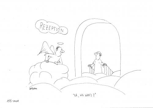 Cartoon: Na wie wars? (medium) by Frank Hoffmann tagged no,tag