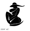 Cartoon: Crying Woman (small) by Babak Mo tagged babakmohammadi,graphicdesign,typography,painting,art,kunst,grafik