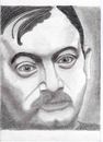 Cartoon: Joseph Roth (small) by Marcello tagged schriftsteller,joseph,roth