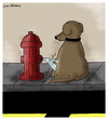 Cartoon: Hydrant Revenge (small) by Humoresque tagged dog,dogs,canine,canines,behavior,pet,pets,owner,owners,fire,hydrant,hydrants,pee,peeing,piss,pissing,territory,territorial,mark,marks,marking,walk,walks,walker,walkers,walking,behaviors,role,reversal,reversals,reverse,reversing