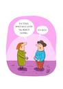 Cartoon: Ehering (small) by Dodenhoff Cartoons tagged ehe,beziehung,bauchfett,treue,mann,frau