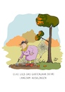 Cartoon: Gartenjahr (small) by Dodenhoff Cartoons tagged garten,gartenjahr,anbau,gartenpflege,hobbygärtner,naturgarten,ökologie,umweltschutz,gartenbeet,spinnen,herbst