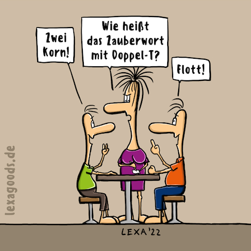 Cartoon: lexatoon flott (medium) by lexatoons tagged lexatoon,flott,kneipe,wirt,bier,schnaps,trinken,saufen,bedienung,gastwirt,gasthaus,gastronomie,restaurant,lexatoon,flott,kneipe,wirt,bier,schnaps,trinken,saufen,bedienung,gastwirt,gasthaus,gastronomie,restaurant